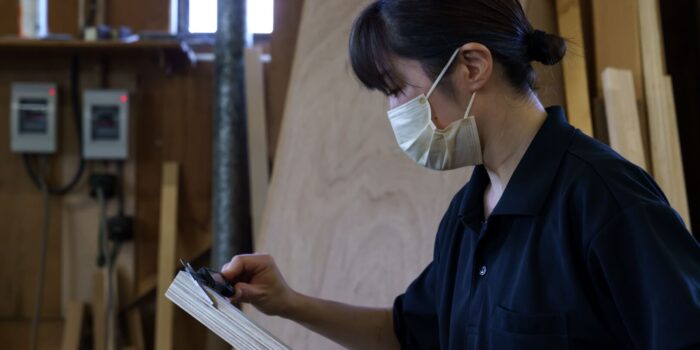 建設寫眞帖「きずくひと」　木香美・服部　服部楓さん