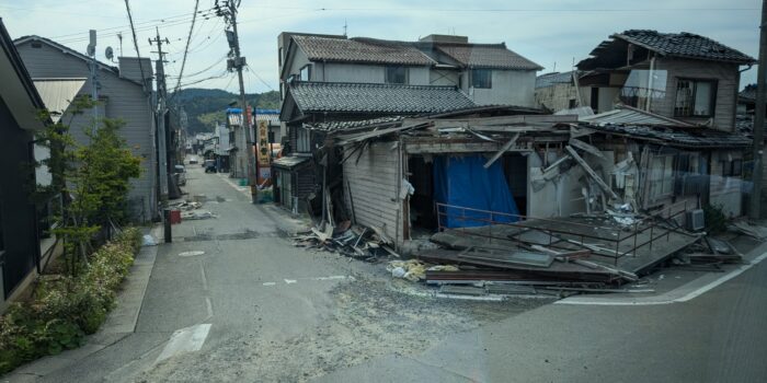 輪島でボランティア活動に参加しました