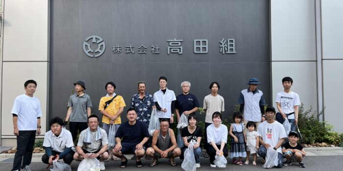 ふるさと富山美化大作戦に参加しました。