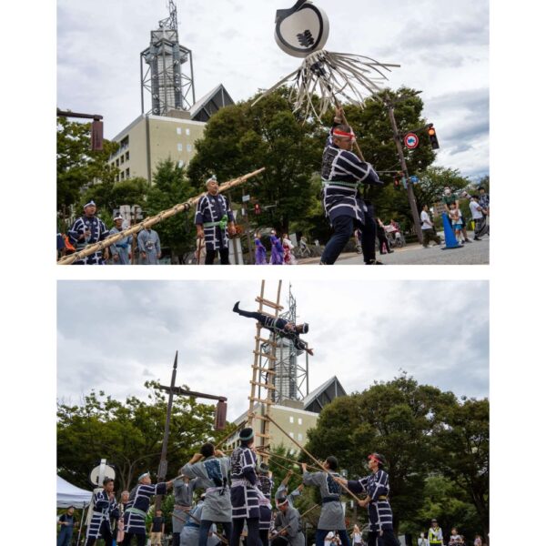 富山県若鳶会伝統芸披露