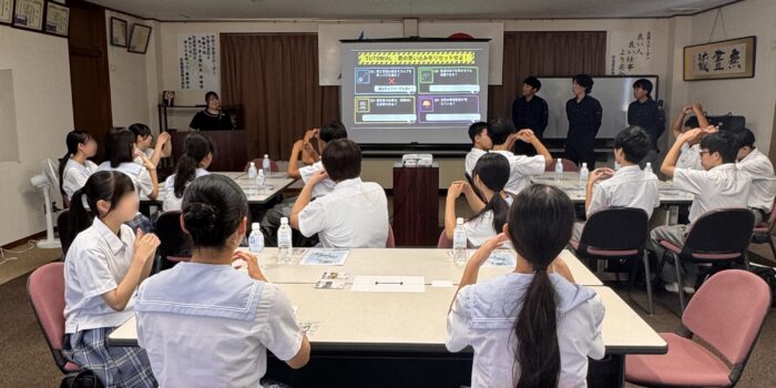 富山県立南砺福野高等学校 普通科の生徒さんが当社を訪問！